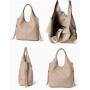 - HIT - CAPPUCCINO TOREBKA SKÓRA NATURALNA SHOPPER A4 TORBA SKÓRZANA